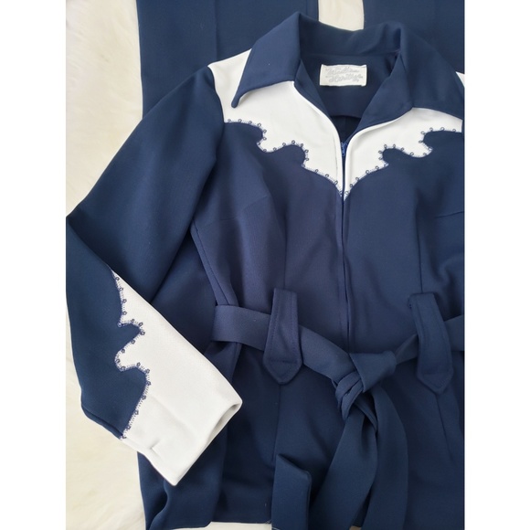 polyester jumpsuit 70s